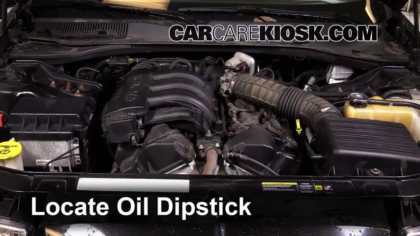 2007 Chrysler 300 2.7L V6 Oil Check Oil Level
